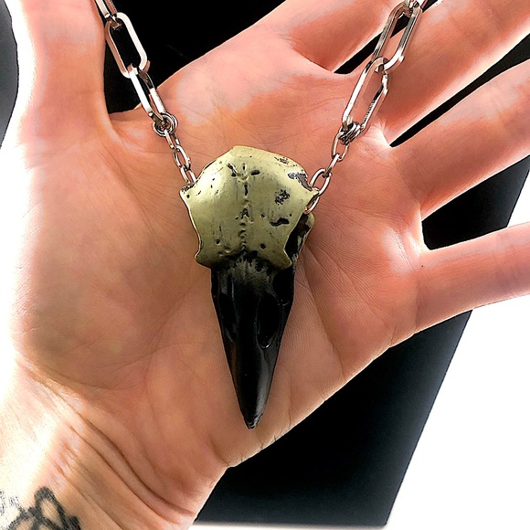 Stainless Steel Grunge Crow Set - Picture 2 of 6